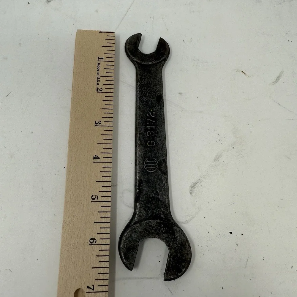 IHC WRENCH # G-3172 , DBL OPEN END WRENCH IHC, VINTAGE INTERNATIONAL HARVESTER